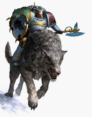 Harald Deathwolf Mounted