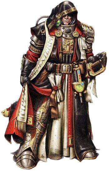 Solomon Lok Inquisidor Ordo Xenos FW ilustración