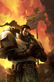 Templarios Negros Hermano de Batalla Gerhart Marines Espaciales Astartes Warhammer 40K Wikihammer
