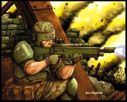 Guardia imperial rifle laser ruinas