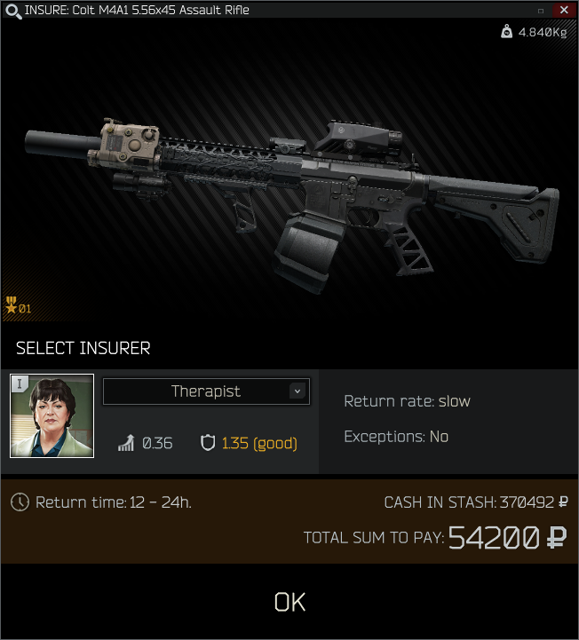 Insurance Escape from Tarkov Wikia Fandom