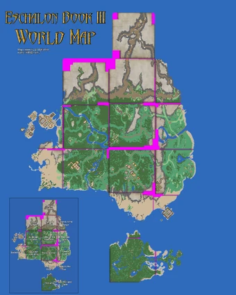 Eschalon Book 3 World Map Eschalon Rpg Wiki Fandom