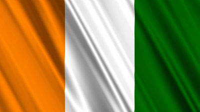 stock footage ivory coast flag loopjpg