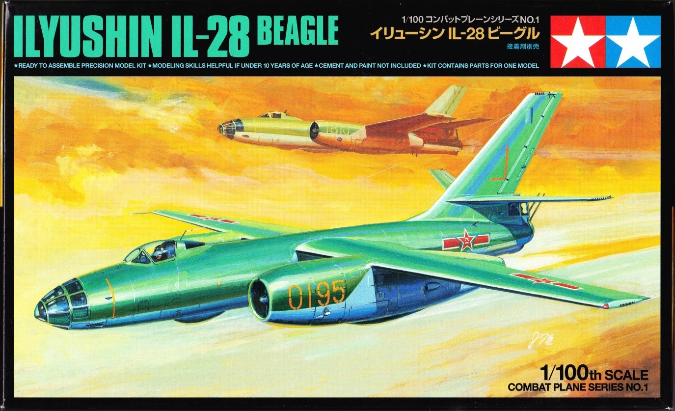 Tamiya 1/100 Ilyushin Il28 Beagle Encyclopedia of Scale Models Wiki