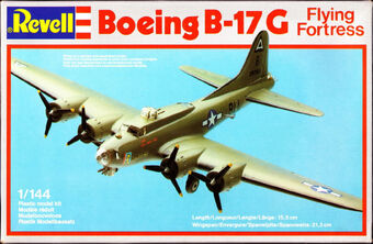 Revell Germany 1 144 4136 Boeing B 17g Flying Fortress Encyclopedia Of Scale Models Wiki Fandom