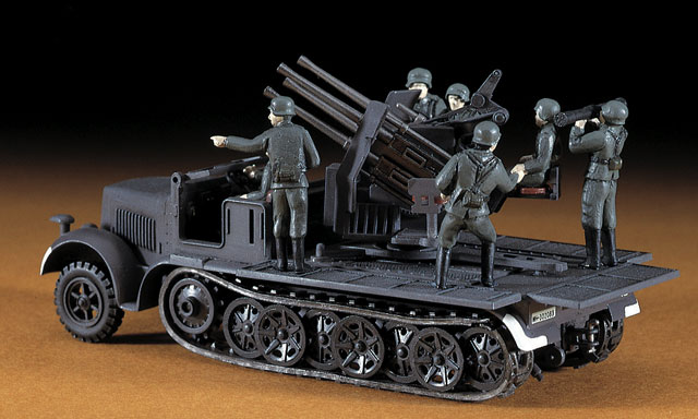Hasegawa 1/72 MT14 8 ton Half Track Quadruple 20mm AA ... Hasegawa 1/72 MT14 8 ton Half Track Quadruple 20mm AA ...