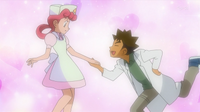 EE13 Brock con la enfemera Joy