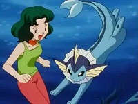EP185 Sumomo y Vaporeon