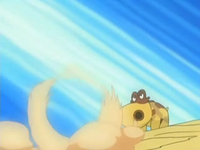 EP534 Hippopotas usando tormenta arena