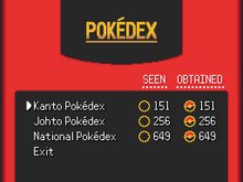 PokedexDexes