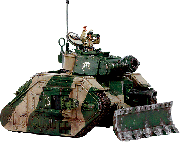 Miniatura guardia imperial Leman Russ Demolisher
