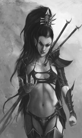 Eldar oscuro lelith hesperax figura