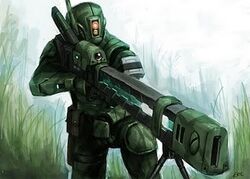 Tau pathfinder w railgun