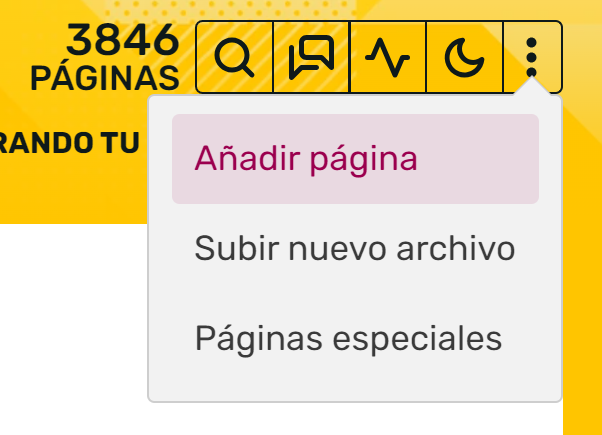 Menú contribuir