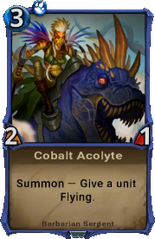 Cobalt Acolyte - Alpha