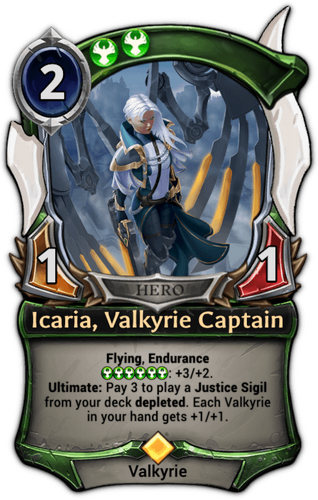 Icaria, Valkyrie Captain