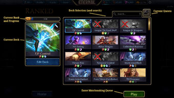 Ranked Eternal Card Game Wiki Fandom
