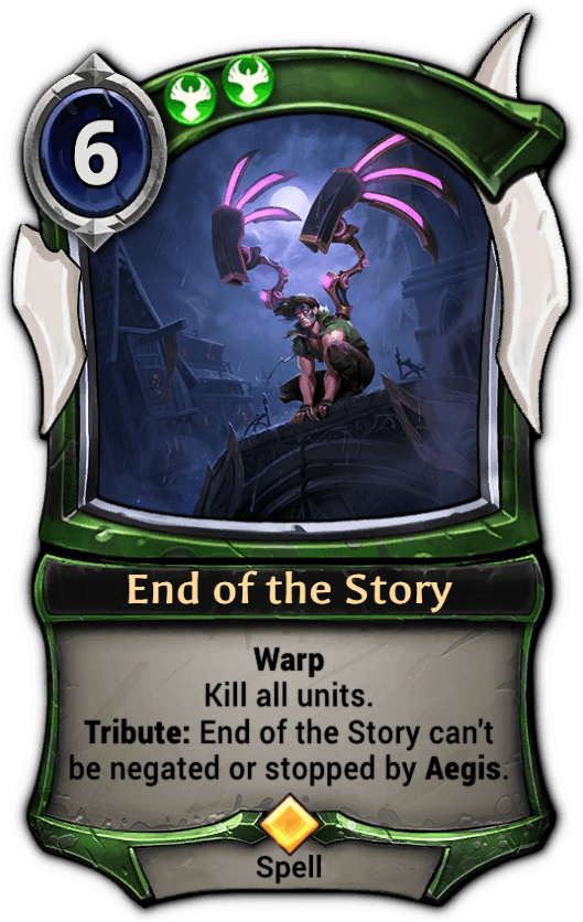 the end and the beginning eternal card game