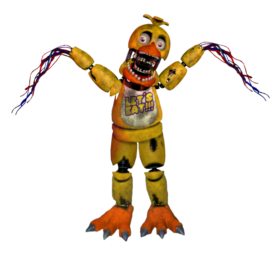 Fnaf withered chica. Олд чика. ФНАФ 2 Олд чика. ФНАФ Олд чика. АНИМАТРОНИК Олд чика.