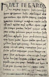 Beowulf firstpage