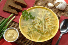 Chicken lapsha