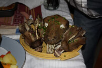 Boiled sheep's head