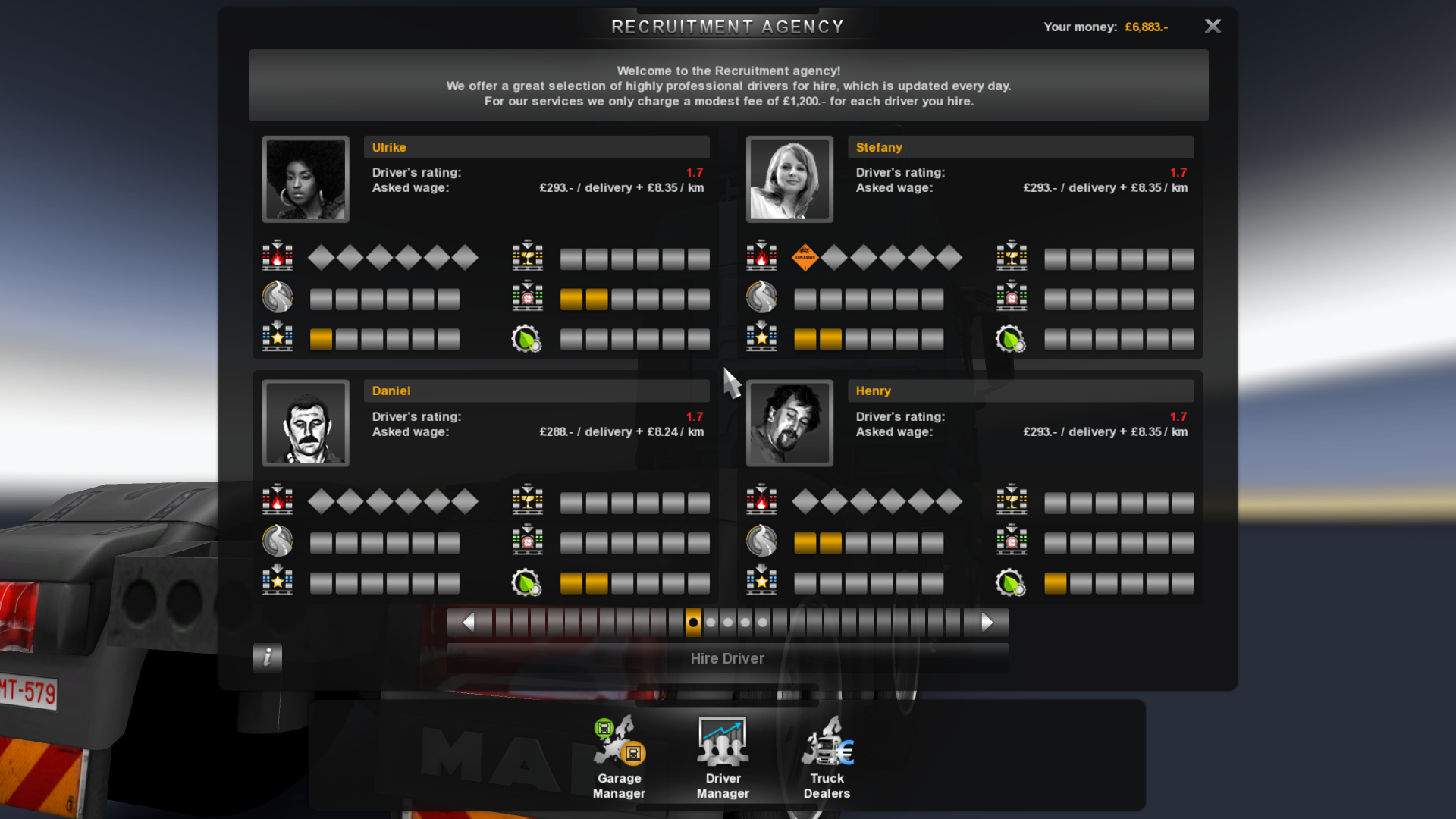 Recruitment Agency Truck Simulator Wiki Fandom Powered