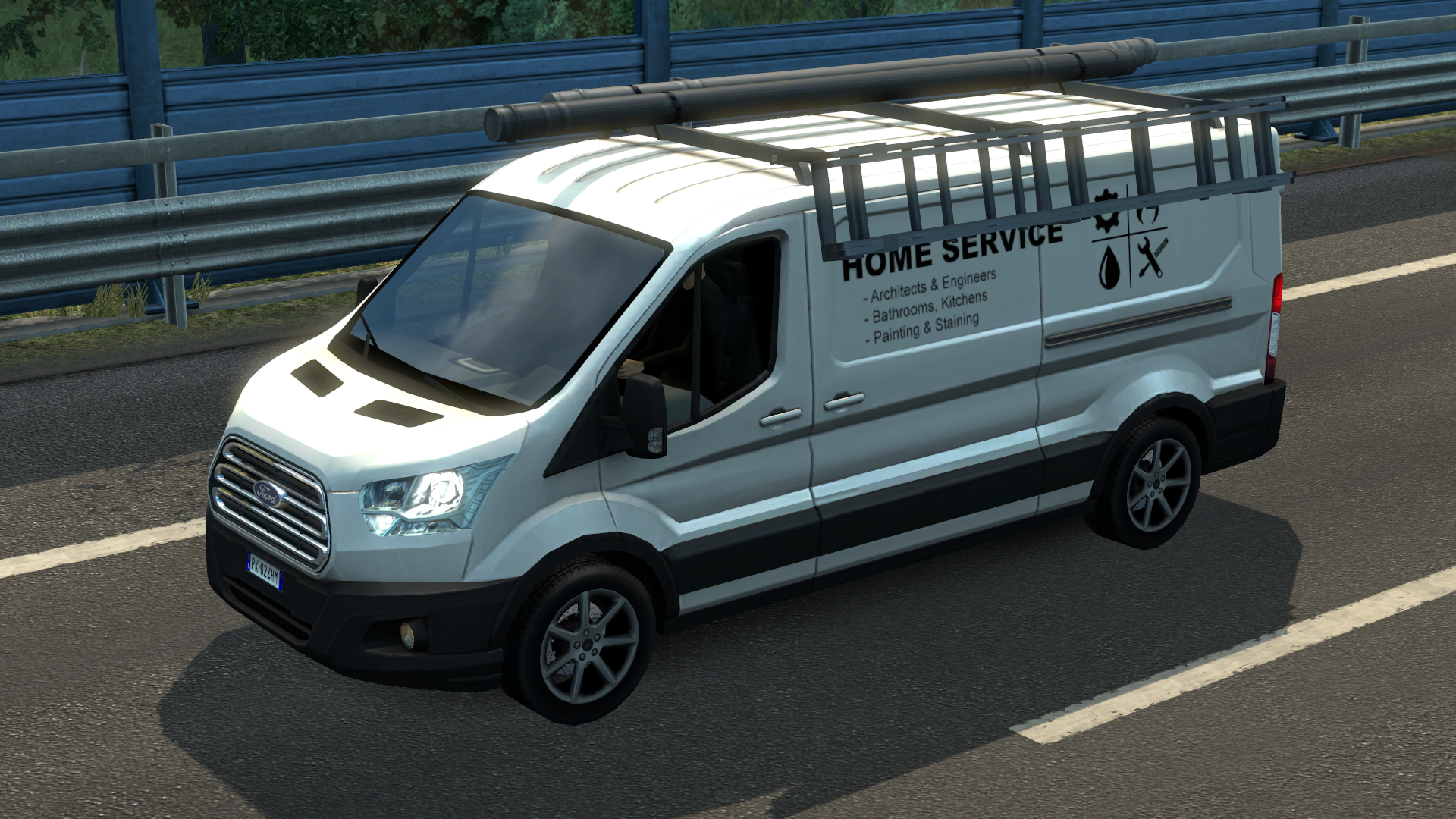 Image - Ets2 Ford Transit Home Service.png | Truck ...