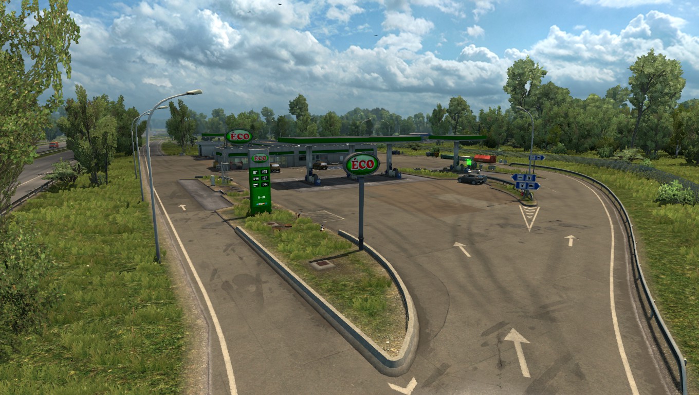 Gas Station Truck Simulator Wiki Fandom Powered By Wikia - ets2 eco