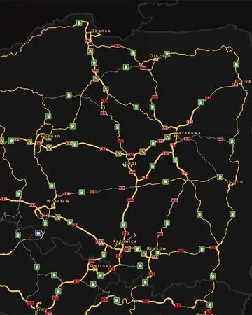 euro truck simulator 2 polska mapa Poland Truck Simulator Wiki Fandom euro truck simulator 2 polska mapa