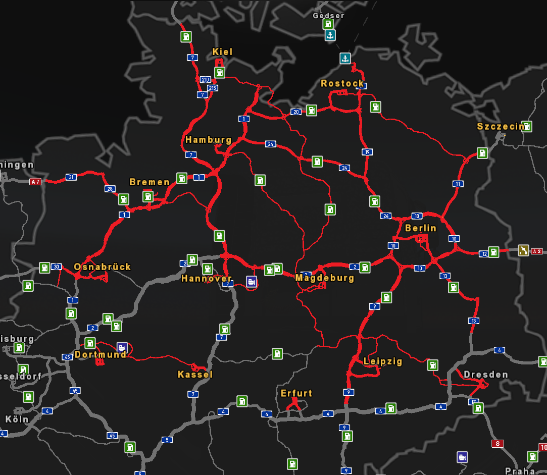 euro truck simulator 2 maps