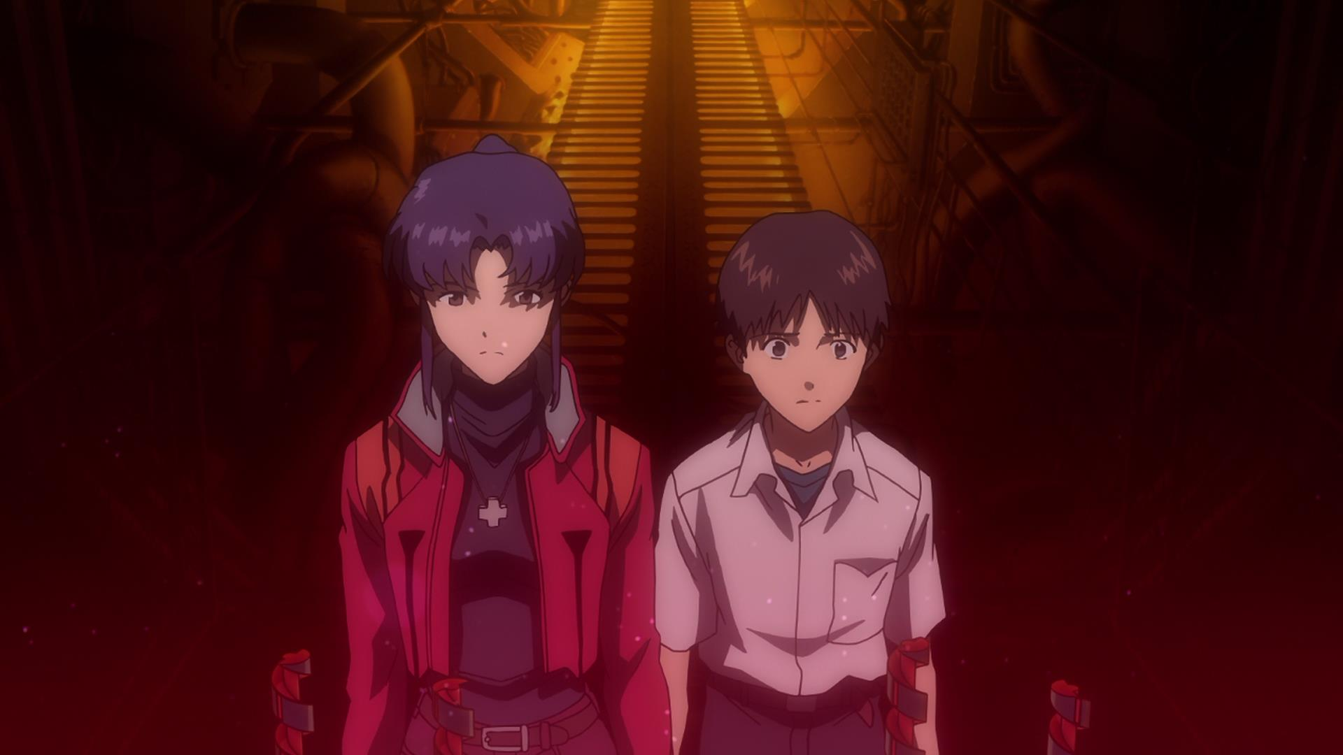 Image - Misato with Shinji at Terminal Dogma (Rebuild).png ...