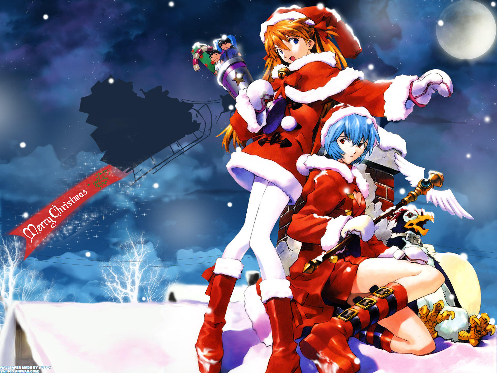 asuka langley christmas