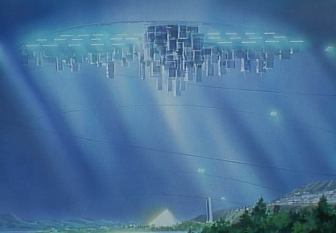 Image result for evangelion underground city