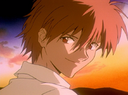 Kaworu in the lake