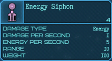 Energy Siphon Detail