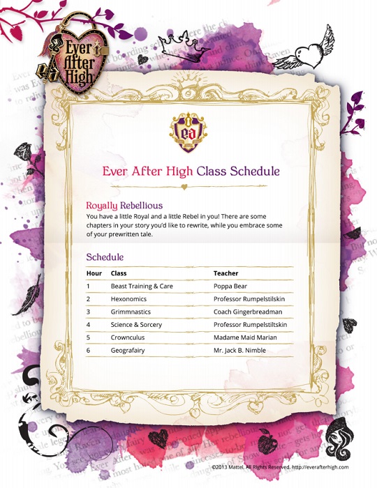Are You A Royal Or A Rebel Ever After High Wiki Fandom