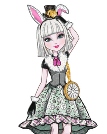 ever after high bunny blanc