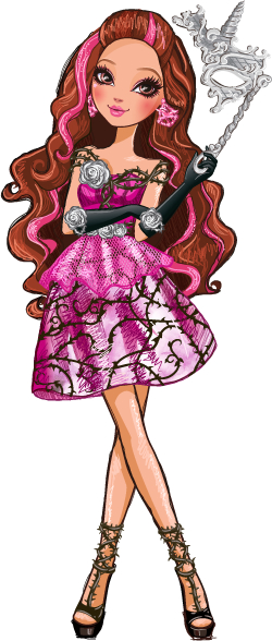 Ever After High Doll~Briar Beauty~Legacy Day~Black /& Pink Rose Thorn Shoes