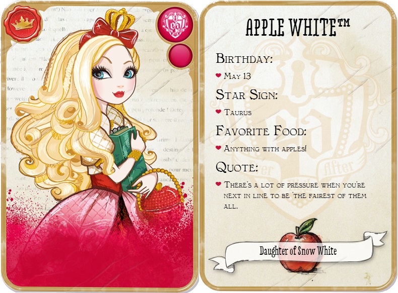 apple white daughter of snow white