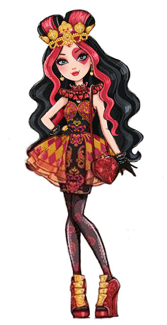 ever after high doll lizzie hearts