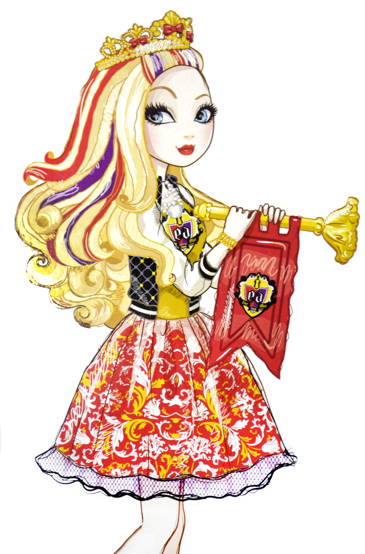 ever after high apple white