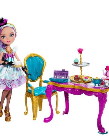 ever after high hat tastic tea party dolls