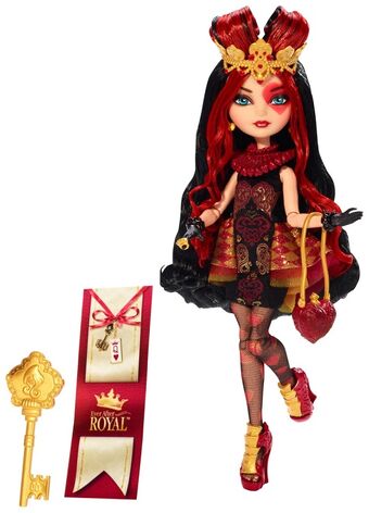 ever after high lizzie hearts spring unsprung book playset