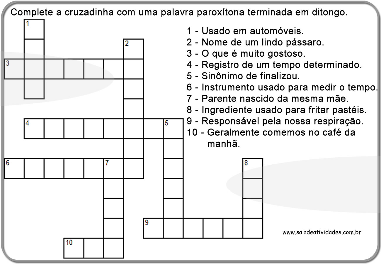 Coquetel Palavras Cruzadas Multiplayer - Imagem 2 do software  Palavras  cruzadas para imprimir, Palavras cruzadas, Palavras