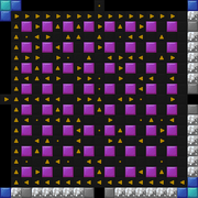 Arrow maze pattern