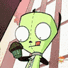 Gir I miss u cupcake by Degrocris