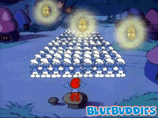 The Smurf Dance!