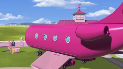 barbie dream house airplane