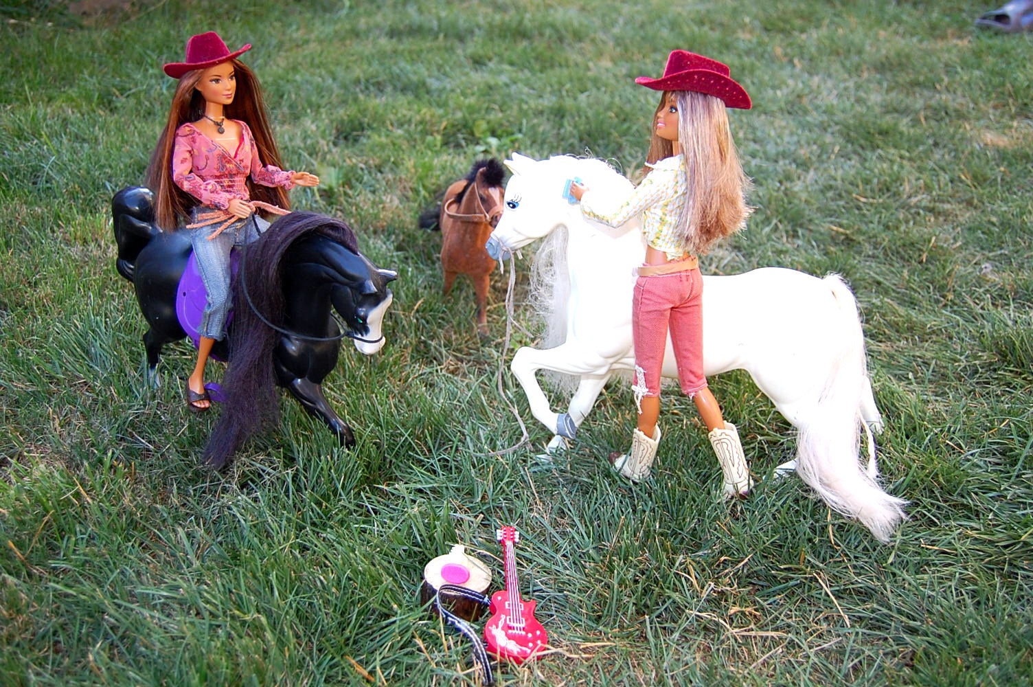 barbie on horseback